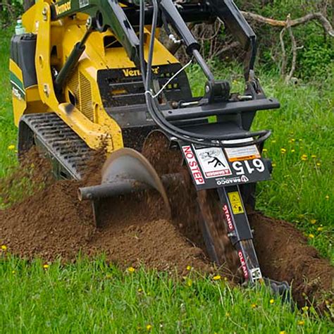 Trencher Attachment for Skid Steers 